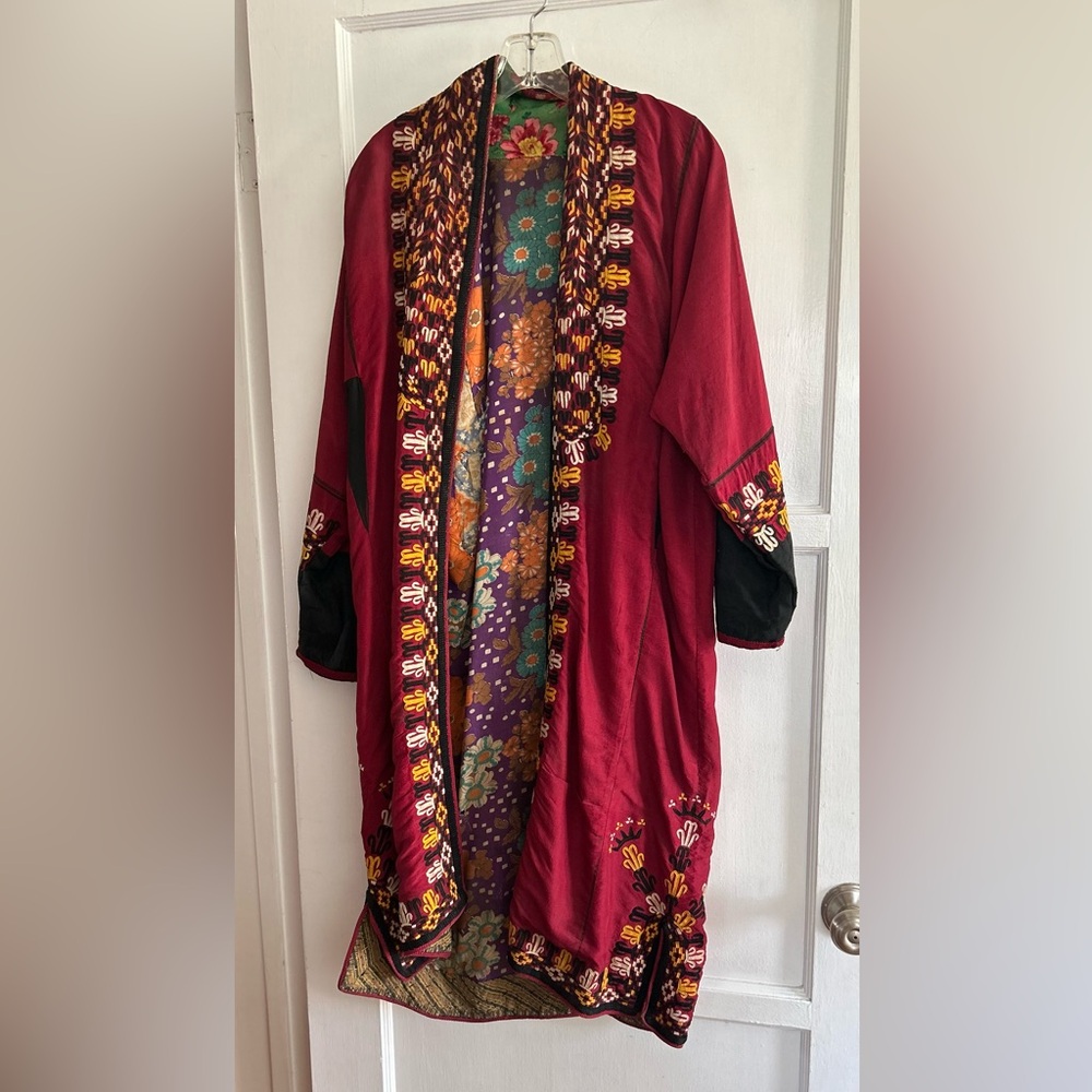 Vintage Turkish Kaftan Robe size small